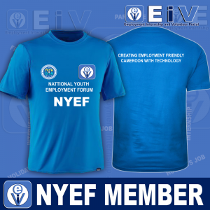 NYEF BLUE T-SHIRT